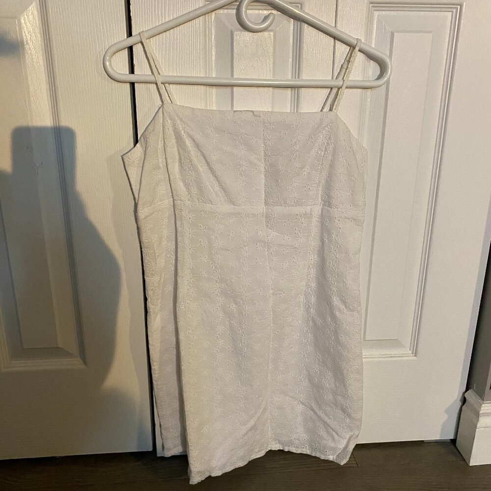 Garage White Mini Dress
